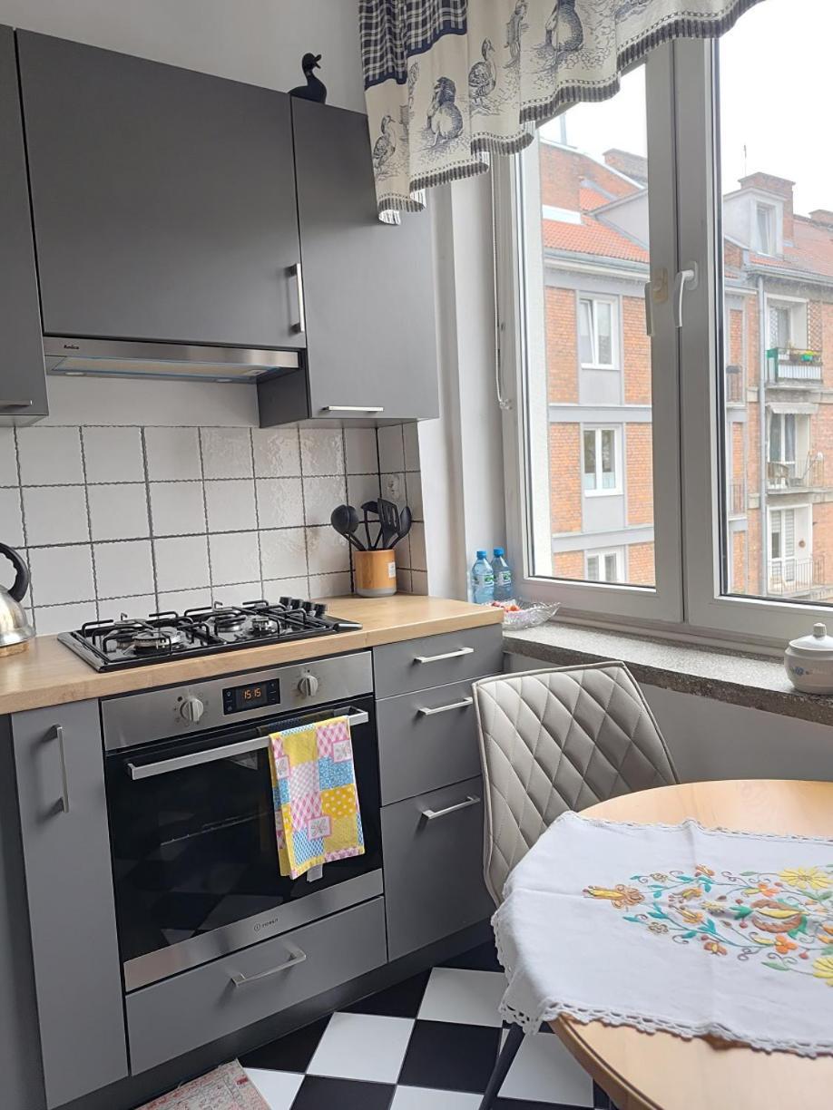 Wygodny Apartament W Srodmiesciu Gdanska Exteriör bild